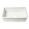 Alfi Brand White 30 inch x 18 inch Fireclay Undermount / Drop In Fireclay Kitchen Sink ABF3018UD-W - alternate 8